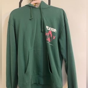playboy green hoodie